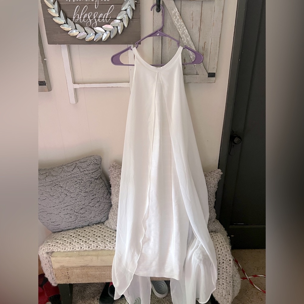 Size 16 white dress (no stains)